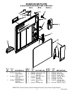 Предварительный просмотр 2 страницы Maytag MDB4621AWB - Full Console Dishwasher Parts List