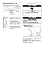 Предварительный просмотр 11 страницы Maytag MDB4630AWB4 Installation Instructions Manual