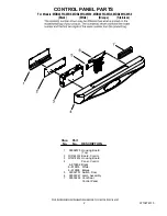 Предварительный просмотр 2 страницы Maytag MDB4651AWB - Tall Tub Dishwasher Parts List