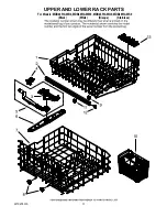 Предварительный просмотр 11 страницы Maytag MDB4651AWB - Tall Tub Dishwasher Parts List