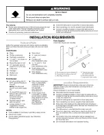 Предварительный просмотр 3 страницы Maytag MDB4651AWS - 24 Inch Full Console Dishwasher Installation Instructions Manual