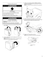 Предварительный просмотр 9 страницы Maytag MDB4651AWS - 24 Inch Full Console Dishwasher Installation Instructions Manual