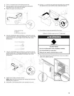 Предварительный просмотр 15 страницы Maytag MDB4651AWS - 24 Inch Full Console Dishwasher Installation Instructions Manual