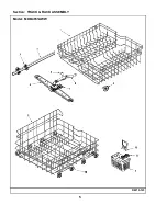 Предварительный просмотр 6 страницы Maytag MDB4651AWW - Full Console Dishwasher Parts List