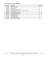 Предварительный просмотр 7 страницы Maytag MDB4651AWW - Full Console Dishwasher Parts List