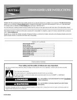 Maytag MDB4709PAB0 User Instructions предпросмотр