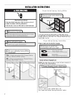 Предварительный просмотр 7 страницы Maytag MDB4949SDE Installation Instructions Manual