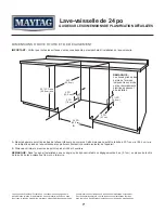 Предварительный просмотр 7 страницы Maytag MDB4949SK Detailed Planning Dimensions Manual