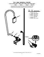 Предварительный просмотр 6 страницы Maytag MDB6701AWB10 Parts List