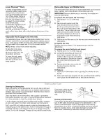 Предварительный просмотр 8 страницы Maytag MDB6701AWS User Instructions