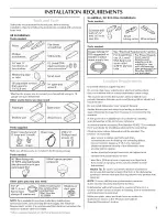 Предварительный просмотр 3 страницы Maytag MDB6709AWQ - Jetclean Plus 24 in. Dishwasher Installation Instructions Manual