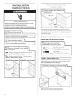 Предварительный просмотр 6 страницы Maytag MDB6709AWQ - Jetclean Plus 24 in. Dishwasher Installation Instructions Manual