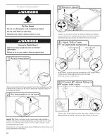 Предварительный просмотр 10 страницы Maytag MDB6709AWQ - Jetclean Plus 24 in. Dishwasher Installation Instructions Manual