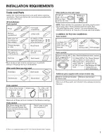 Предварительный просмотр 3 страницы Maytag MDB7609AWB - 24" Tall Tub Dishwasher Installation Instructions Manual