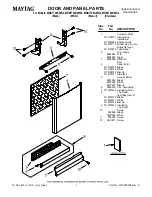 Предварительный просмотр 1 страницы Maytag MDB7709AWB2 Parts List