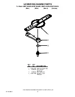 Предварительный просмотр 13 страницы Maytag MDB7709AWB2 Parts List