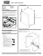 Предварительный просмотр 1 страницы Maytag MDB7709AWQ - Jetclean Plus 24 in. Dishwasher Dimensions