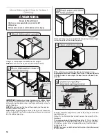 Предварительный просмотр 16 страницы Maytag MDB7749AWB Installation Instructions Manual