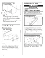 Предварительный просмотр 14 страницы Maytag MDB7749AWB1 Installation Instructions Manual