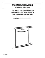 Maytag MDB7749SAB Installation Instructions Manual предпросмотр