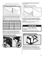 Предварительный просмотр 15 страницы Maytag MDB7749SAB Installation Instructions Manual