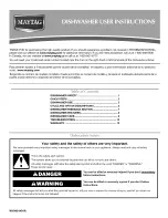 Maytag MDB7749SAB0 User Instructions предпросмотр