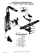 Предварительный просмотр 9 страницы Maytag MDB7809AWB0 Parts List