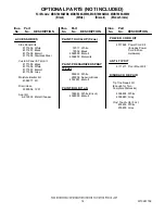 Предварительный просмотр 14 страницы Maytag MDB7809AWB0 Parts List