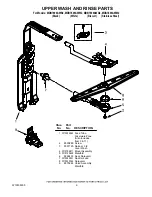 Предварительный просмотр 9 страницы Maytag MDB7809AWB2 Parts List