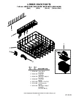 Предварительный просмотр 12 страницы Maytag MDB7809AWB2 Parts List