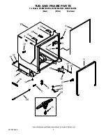 Предварительный просмотр 5 страницы Maytag MDB8859AWB0 Parts List