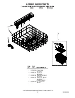 Предварительный просмотр 12 страницы Maytag MDB8859AWB0 Parts List