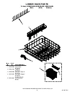 Предварительный просмотр 12 страницы Maytag MDB8959AWB0 Parts List