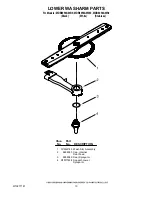 Предварительный просмотр 13 страницы Maytag MDB8959AWB0 Parts List