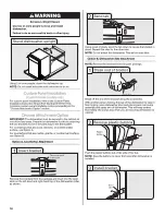 Предварительный просмотр 16 страницы Maytag MDB8979SEZ1 Installation Instructions Manual