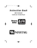 Предварительный просмотр 1 страницы Maytag MDC1305AAW Instruction Book