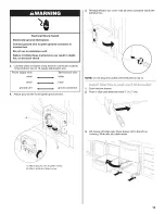 Предварительный просмотр 13 страницы Maytag MDD8000AWS3 Installation Instructions Manual