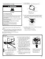 Предварительный просмотр 17 страницы Maytag MDE17PD Installation Instructions Manual