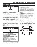 Предварительный просмотр 11 страницы Maytag MDE18PD Installation Instructions Manual