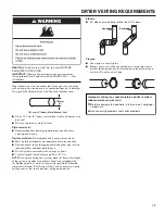 Предварительный просмотр 13 страницы Maytag MDE18PD Installation Instructions Manual