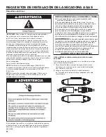 Предварительный просмотр 62 страницы Maytag MDE18PD Installation Instructions Manual