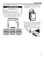 Предварительный просмотр 69 страницы Maytag MDE18PD Installation Instructions Manual