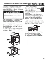 Предварительный просмотр 35 страницы Maytag MDE25PD Installation Instructions Manual