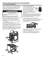 Предварительный просмотр 58 страницы Maytag MDE25PD Installation Instructions Manual