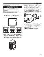 Предварительный просмотр 59 страницы Maytag MDE25PD Installation Instructions Manual