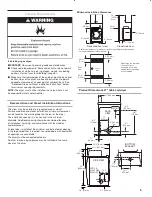 Preview for 5 page of Maytag MDE25PDAYW Installation Instructions Manual