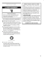 Preview for 33 page of Maytag MDE25PDAYW Installation Instructions Manual