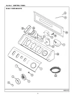 Предварительный просмотр 2 страницы Maytag MDE3000AYW Repair Parts List Manual