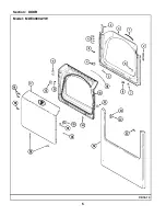 Предварительный просмотр 6 страницы Maytag MDE3000AYW Repair Parts List Manual