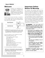 Preview for 2 page of Maytag MDE9206 User Manual